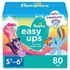 Pps Pullupg80 5t-6t Pampers Easy Up Training Underware Girls 80/case 41+lb Size 7