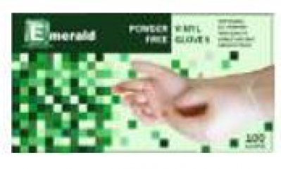 Emerald Shannon Powder-free Vinyl Gloves – 4 Mil