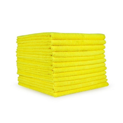 Microfiber Cloth Yellow 16 X 16"