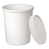 12oz Flexstyle White Paper Container With Lid 250/cs