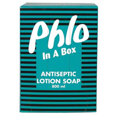 Phlo-in-a-box Antiseptic Lotion Soap 800ml 12/cs