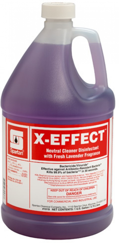 Spt 101904 X-effect Disinfectant Cleaner Concentrate 4 Gallons/case Lavender Scent