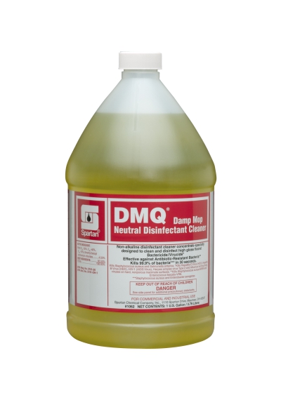 Dmq Neutral Disinfectant Cleaner Concentrate Gallons 4/case Damp Mop Ph 5.5