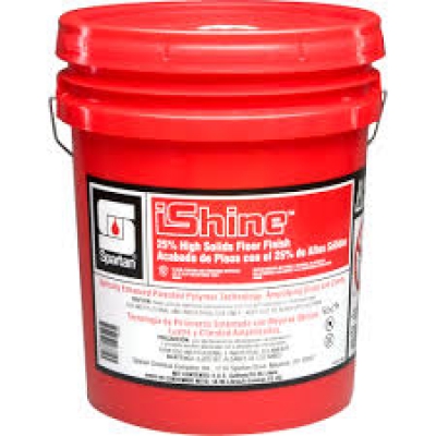 Ishine 25% High Solids Floor Finish   5 Gallon Pail