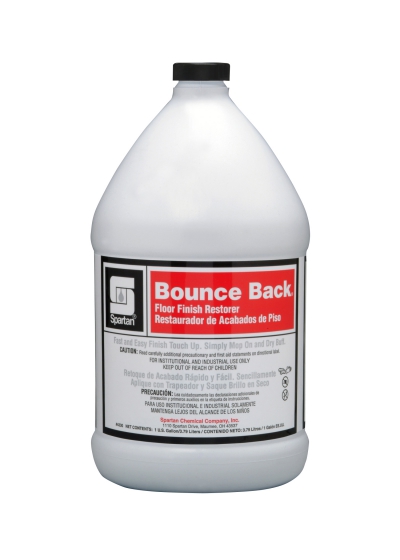 Bounce Back Floor Finish Restorer Gallon 4/cs Concentrated Floor Finish Restorer