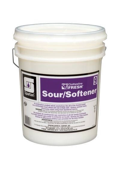 Clothesline Fresh Sour Softener 5 Gallon Pail Sour And Fabric Softener Combination 