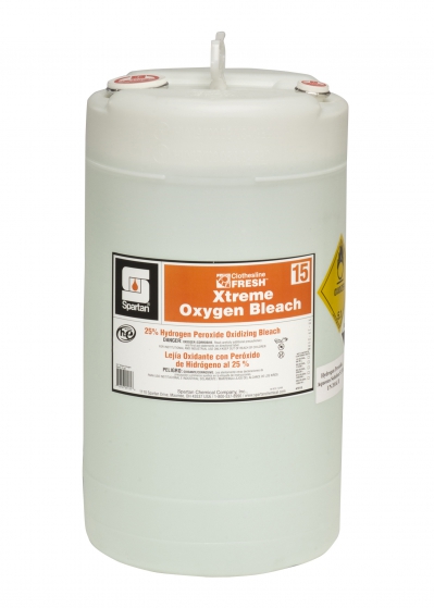 Extreme Oxygen Bleach 15 Gallon Drum Clotheline Fresh 25% Hydrogen Peroxide Bleach Formula Can Be Used To Replace Bleach In The Laundry