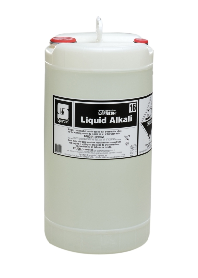 Clothesline Fresh Liquid Alkali 15 Gallon Drum Laundry Builder Ph 14