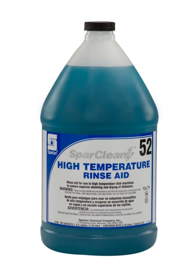 Sparclean® High Temperature Rinse Aid  52    1 Gallon (4 Per Case)