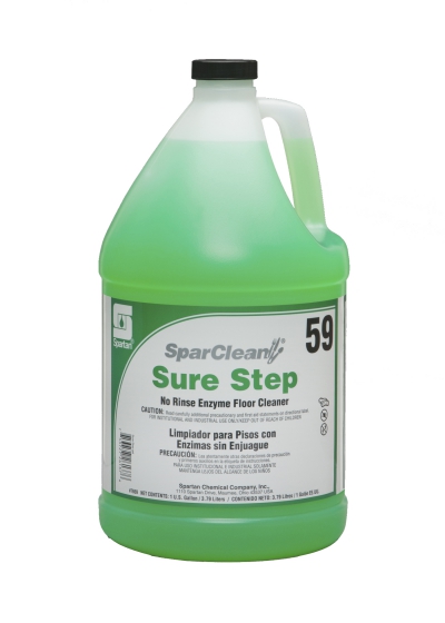 Sparclean Sure Step 59 Enzyme Floor Cleaner Gallon 4/case