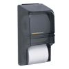Vdc 25000 Twin Tissue Dispenser Black 6/case
