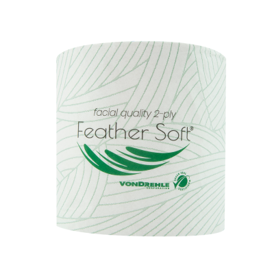 Feather Soft® - 4.5" X 4.5" Sheet 2-ply Standard Bath Tissue