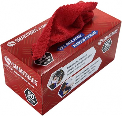 Smartrag Red 12 X 12" Microfiber Cloth 