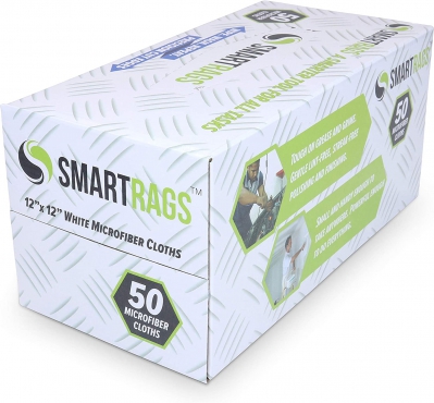 Smartrag White 12 X 12" Microfiber Cloth