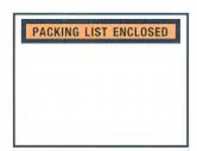Adm Pressure Sensitive Packing List Enclosed Envelope
