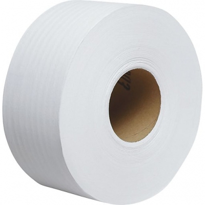 Jrt Jr 1 Ply Toilet Tissue 3.3" X 2000ft 9" Roll  12/cs