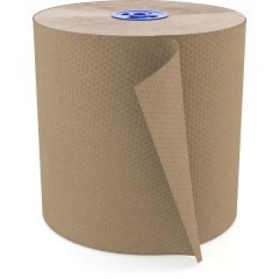 7.5" X 1050 Brown Roll Towel For Tandem  6/cs