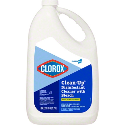 Clorox® Clean-up® Disinfectant Cleaner With Bleach, Refill, 128 Oz.
