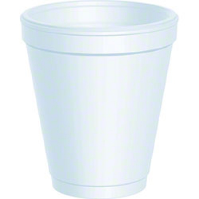 8 Oz Space Saver Foam Cup  25 Per Pack  40pk/cs