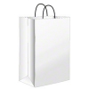 Duro White Shopping Bag - 13&quot; X 6&quot; X 15 3/4&quot; Traveler