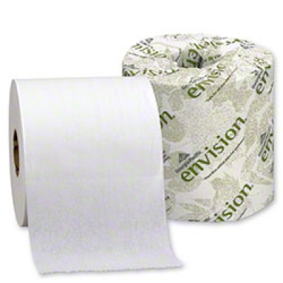Envision White 2-ply Embossed Bathroom Tissue