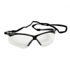 Jackson Safety* 28630 V60 Nemesis* Readers Safety Glasses, Clear Lenses With +3.0 Diopters, Black Frame
