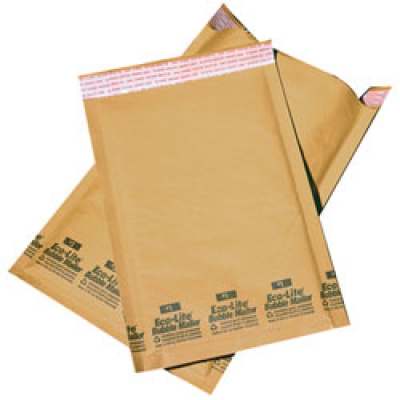 Polyair Ecolite® Golden Kraft Bubble Shipping Bag-7.25x12