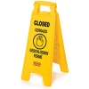 Rubbermaid Commercial Fg611278yel Floor Safety Sign, Multi-lingual 