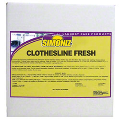 Simoniz® Clothesline Fresh Laundry Detergent - 50 Lb.