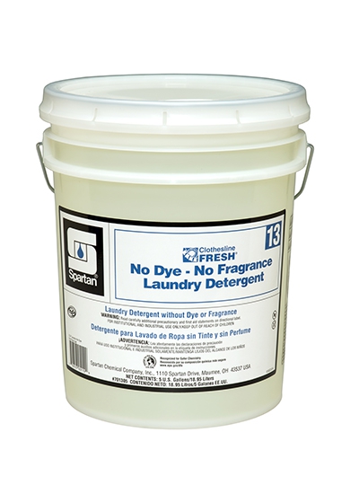 Clothesline Fresh® No Dye-no Fragrance Laundry Detergent 13	(701304)