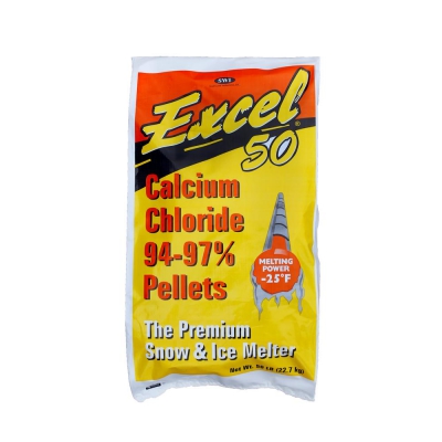 Calcium Chloride Ice Melt, 50 Lb. Bag 50/skid 