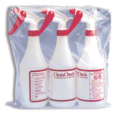 Tolco® Cleancheck® Bottles & Sprayers - 24 Oz.