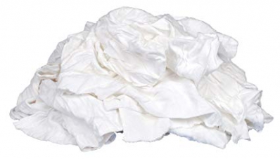 White T Shirt Wipers 25lb Box
